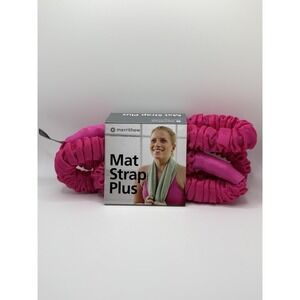 Merrithew Mat Strap Plus Yoga Strap Pink Without Fastener Polypropylene/TPR